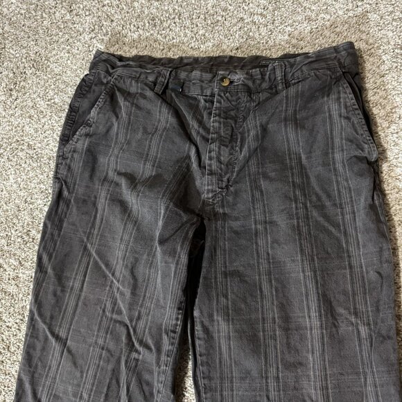 Masons Pants Mens Large Gray Stripe 100% Cotton Made In Italy Casual Chino - Picture 3 of 10